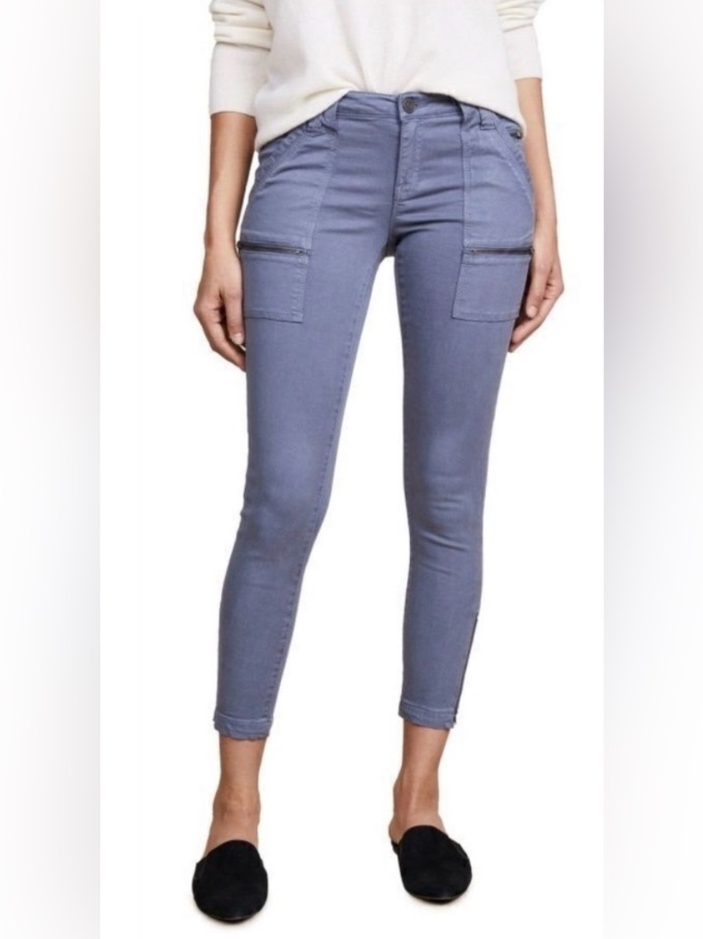 NWT Joie Park Skinny Utility Pants 29 Cornflower Blue Bloomingdale’s